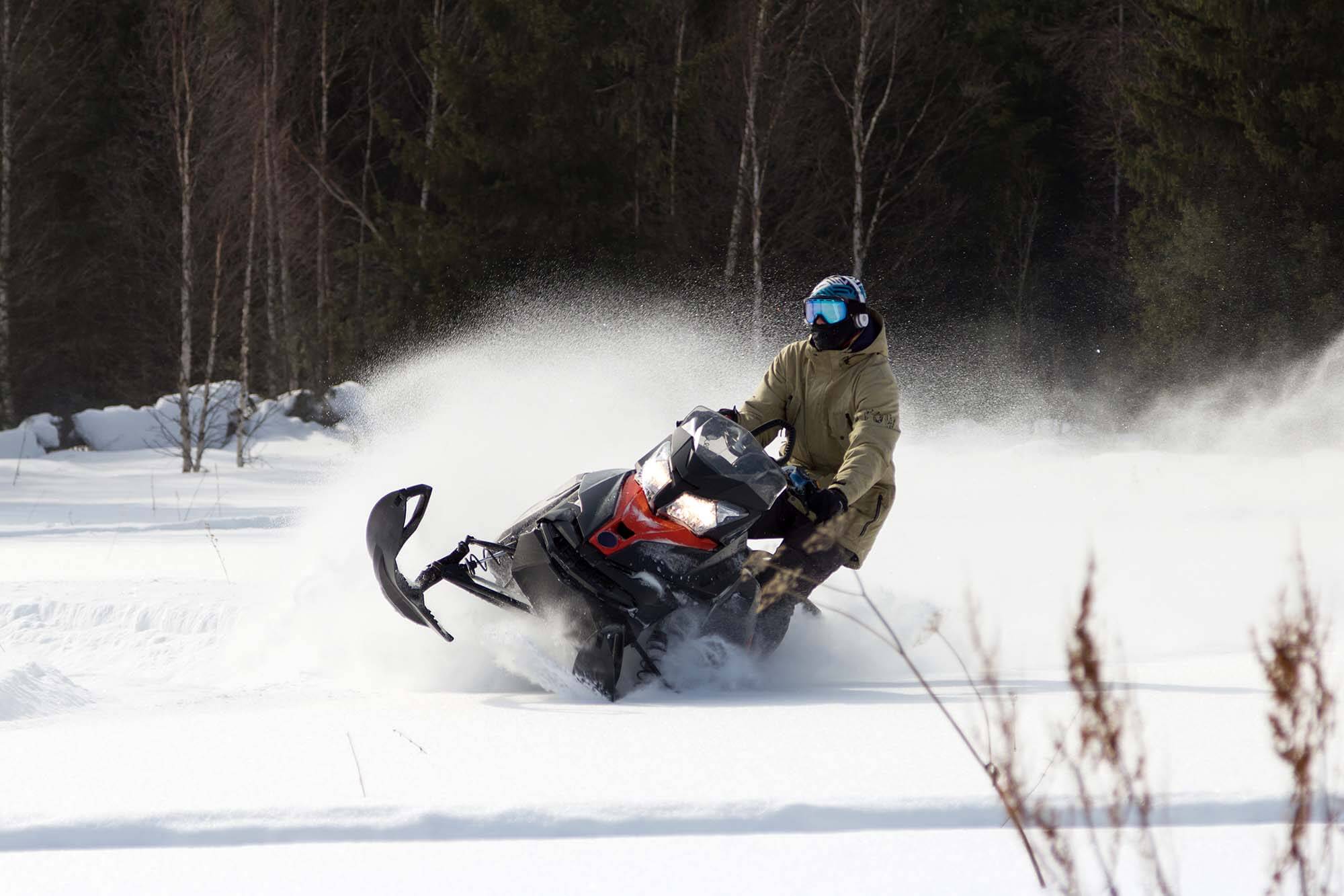 Snowmobiling • Crystal Creek Mountain Lodge